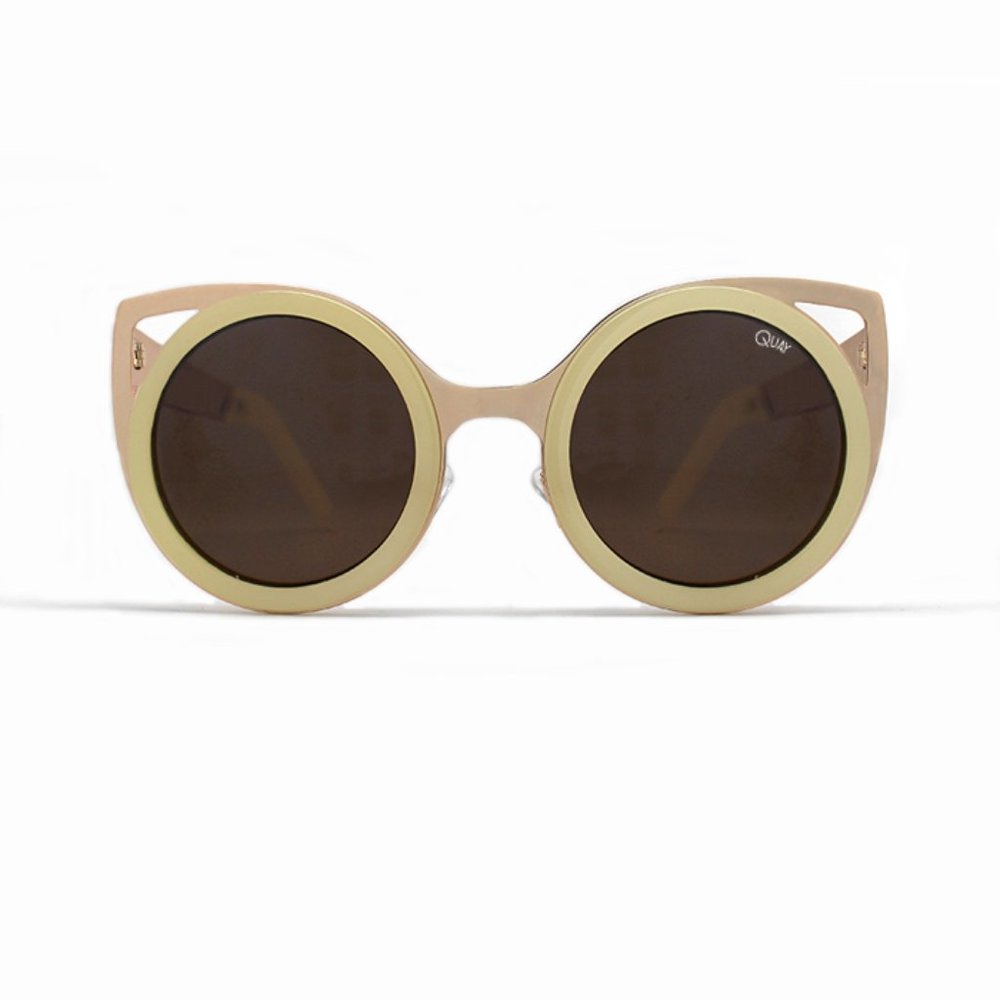 Quay Let's Dance Sunglasses in Gold NWT! - Picture 3 of 5